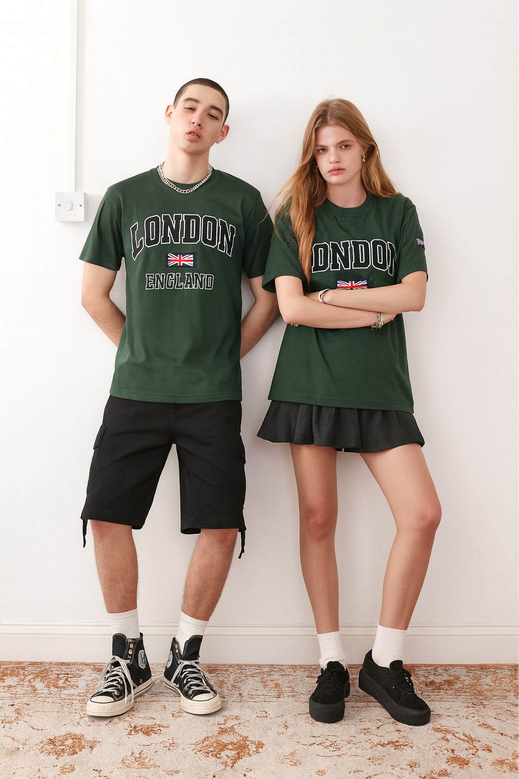 London England Embroidered Unisex T-Shirt