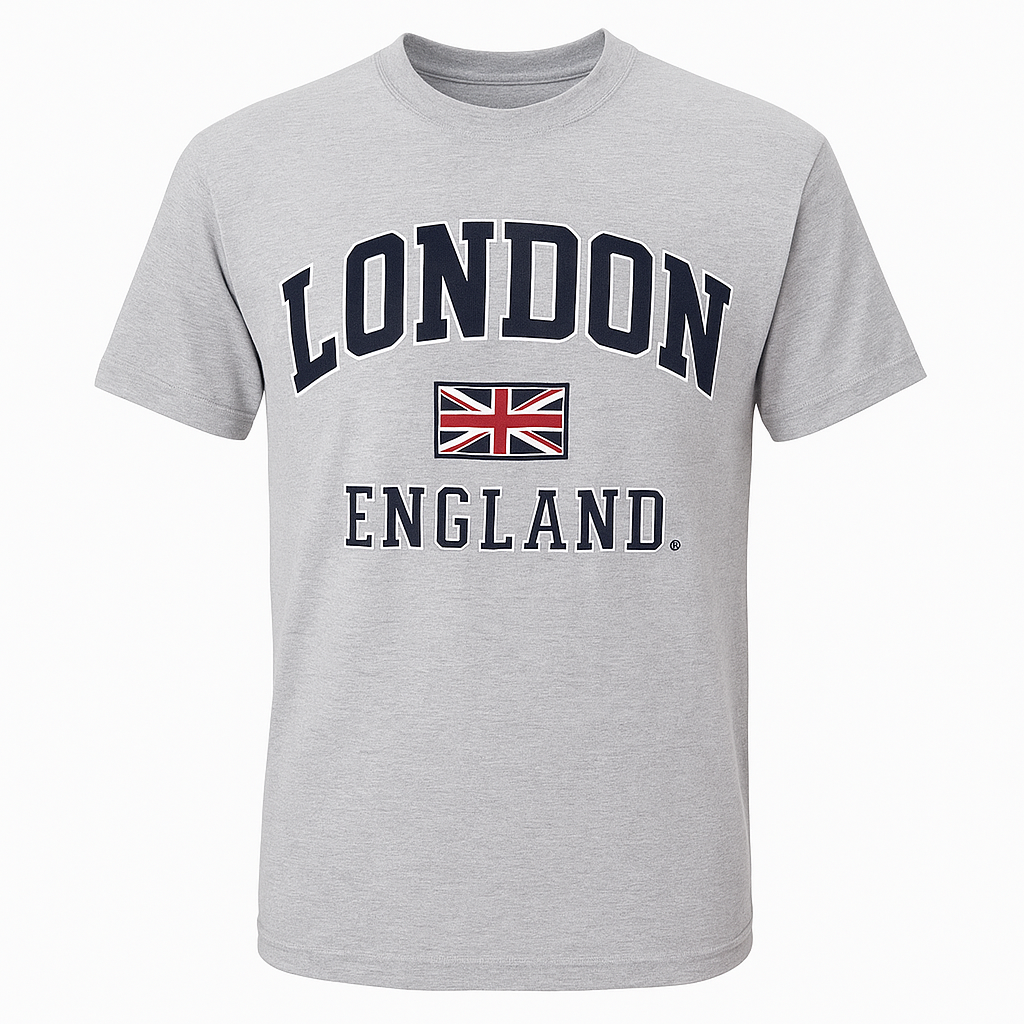 London England Embroidered Unisex T-Shirt