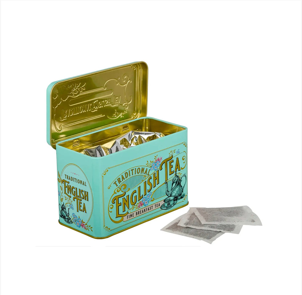 VINTAGE VICTORIAN Classic Tea Tin