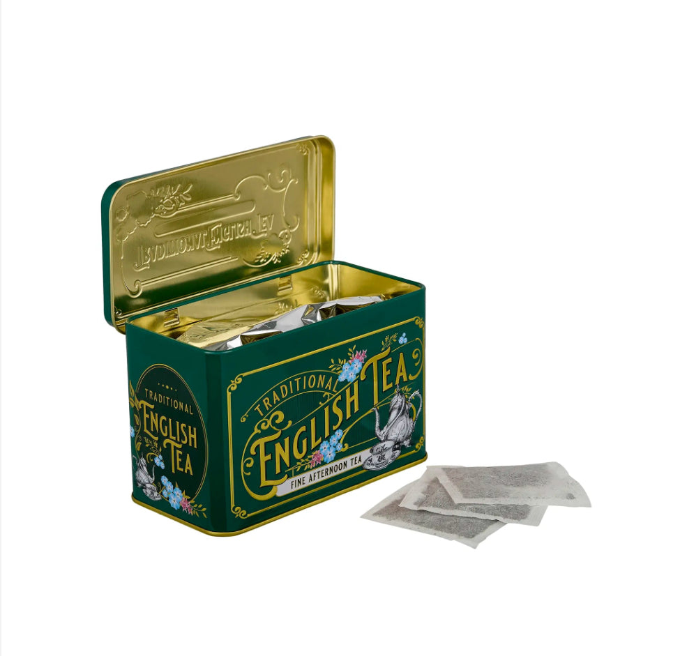 VINTAGE VICTORIAN Classic Tea Tin