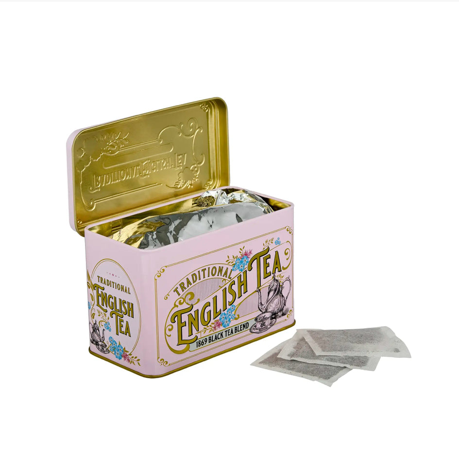VINTAGE VICTORIAN Classic Tea Tin