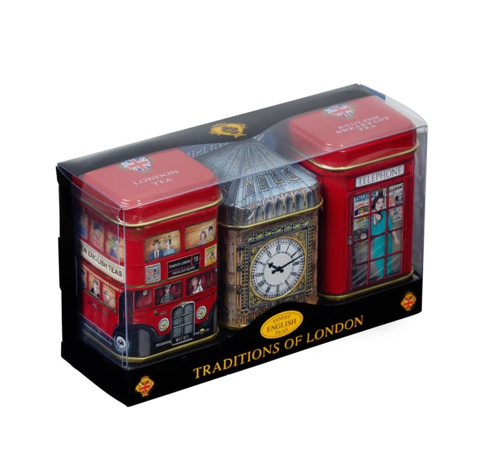 Mini Tea Tin Set of 3