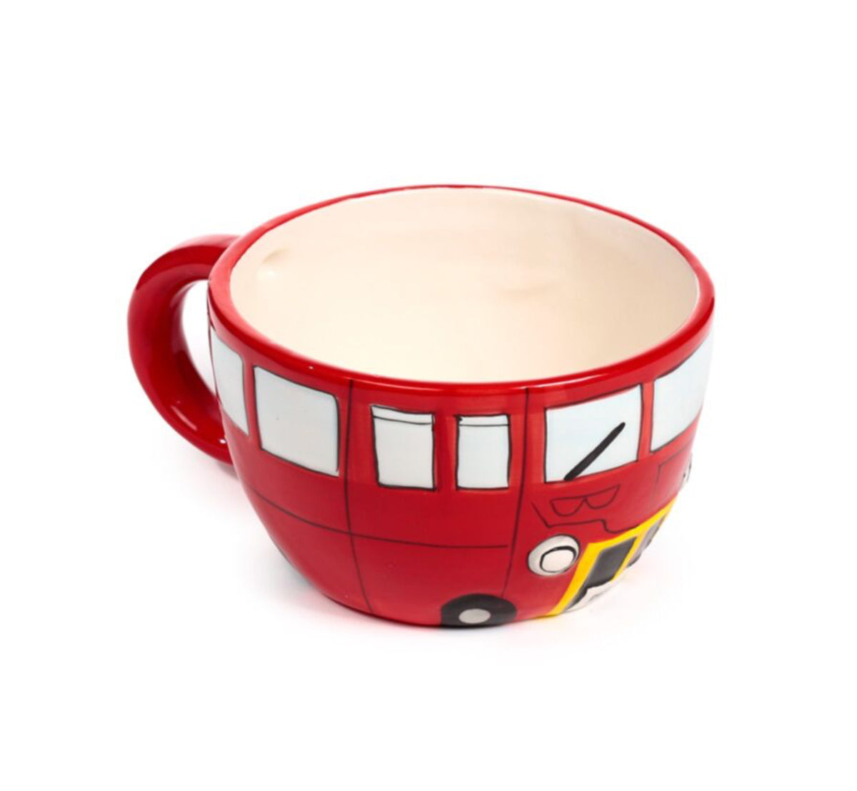 London Icons Red Routemaster Bus Ceramic Teapot & Cup Set for 1