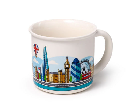 London Icons Fine-Rimmed Porcelain Mug