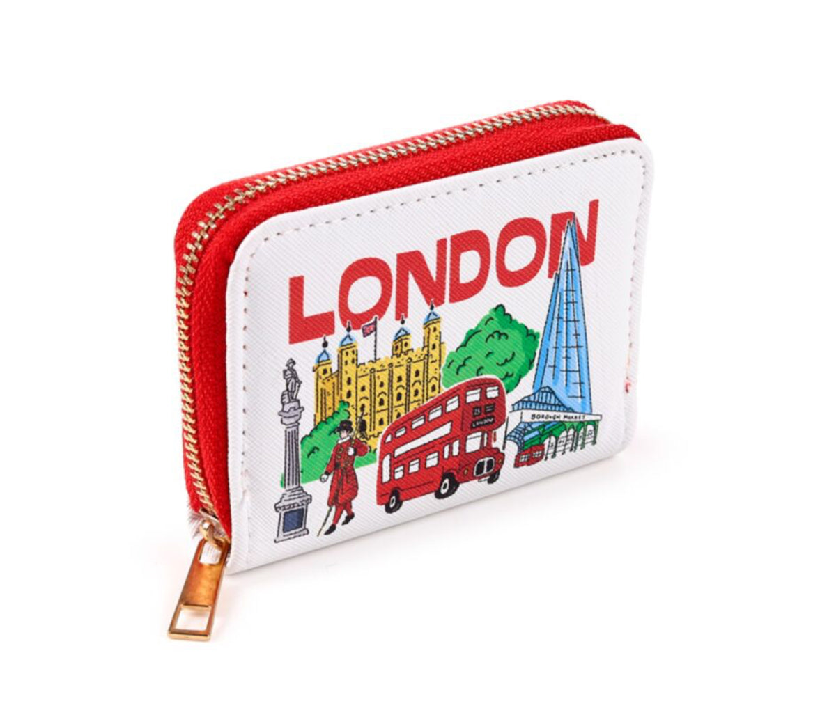 London Icons Zip Around Small Wallet Purse
