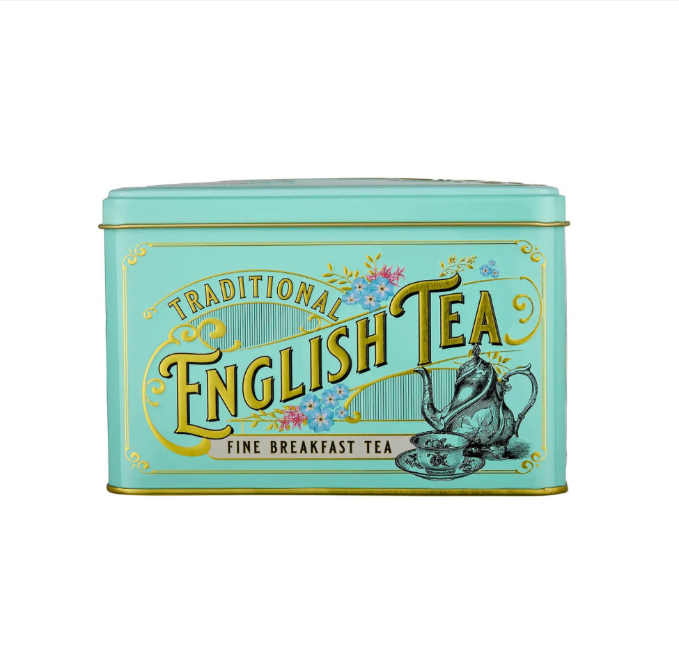 VINTAGE VICTORIAN Classic Tea Tin