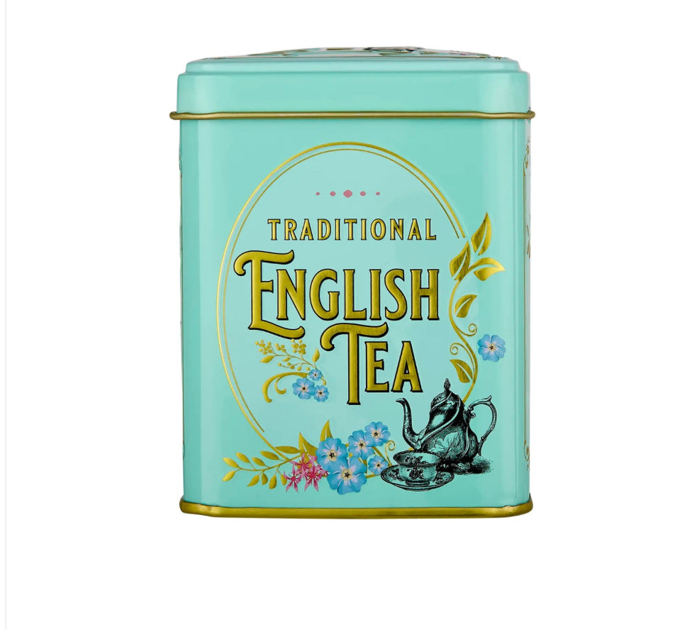 VINTAGE VICTORIAN Classic Tea Tin