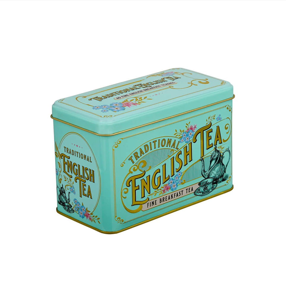 VINTAGE VICTORIAN Classic Tea Tin