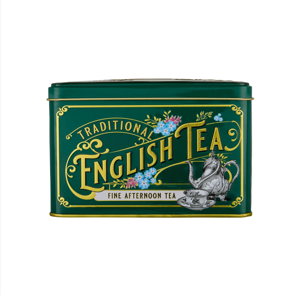 VINTAGE VICTORIAN Classic Tea Tin