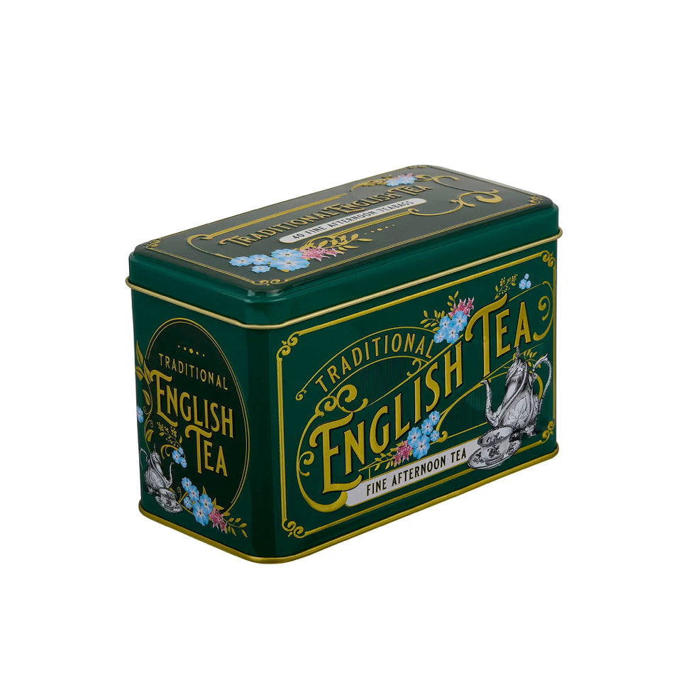 VINTAGE VICTORIAN Classic Tea Tin