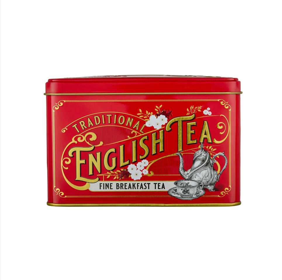 VINTAGE VICTORIAN Classic Tea Tin