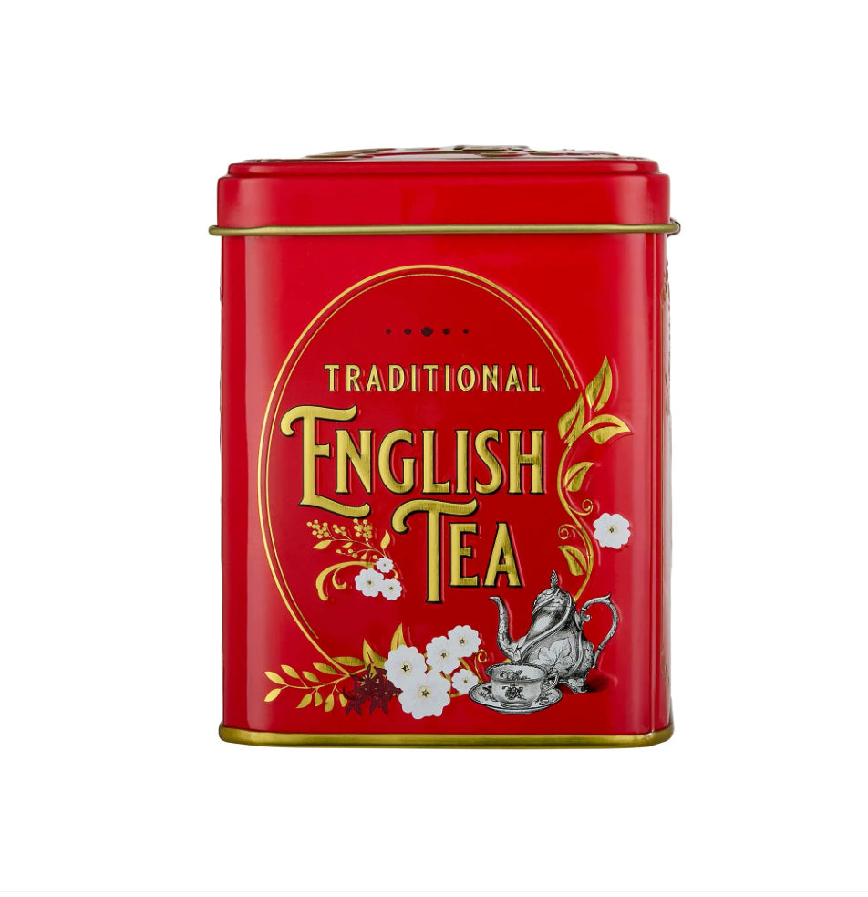 VINTAGE VICTORIAN Classic Tea Tin