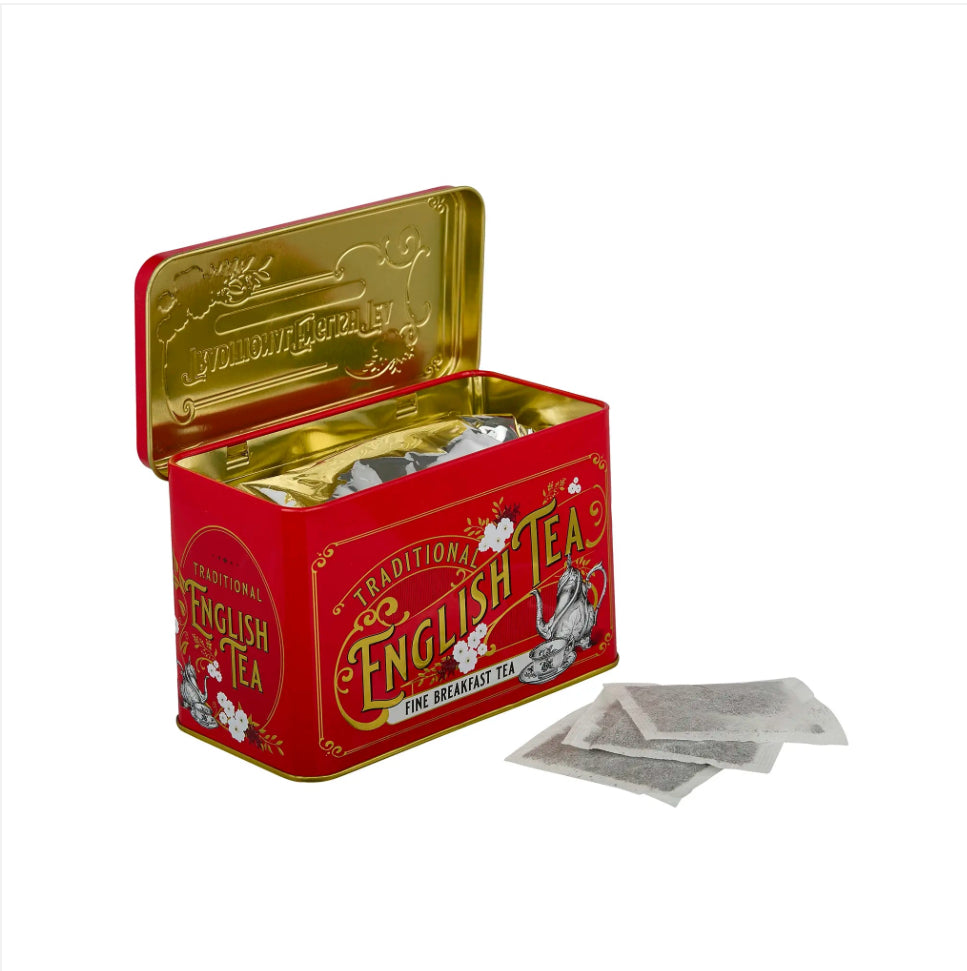VINTAGE VICTORIAN Classic Tea Tin