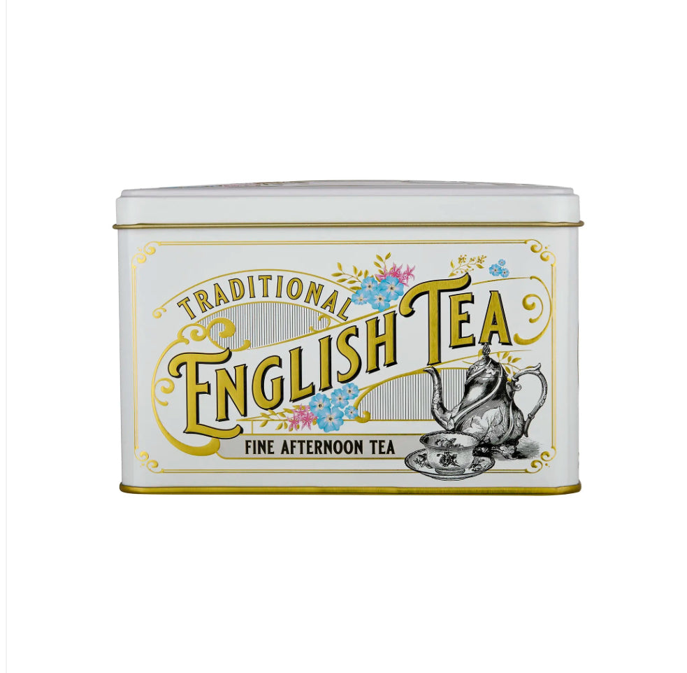 VINTAGE VICTORIAN Classic Tea Tin