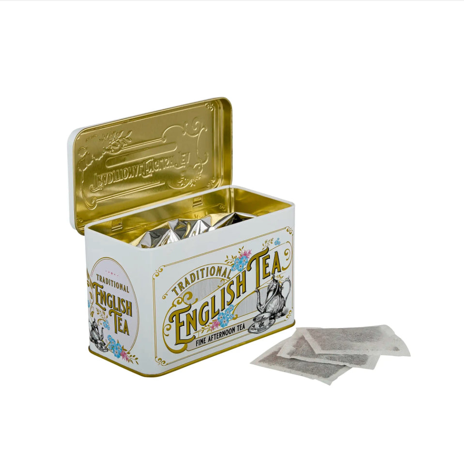 VINTAGE VICTORIAN Classic Tea Tin