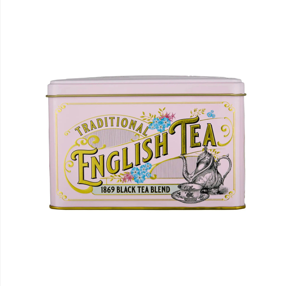 VINTAGE VICTORIAN Classic Tea Tin