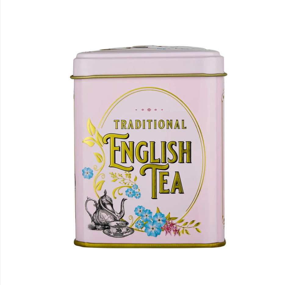 VINTAGE VICTORIAN Classic Tea Tin