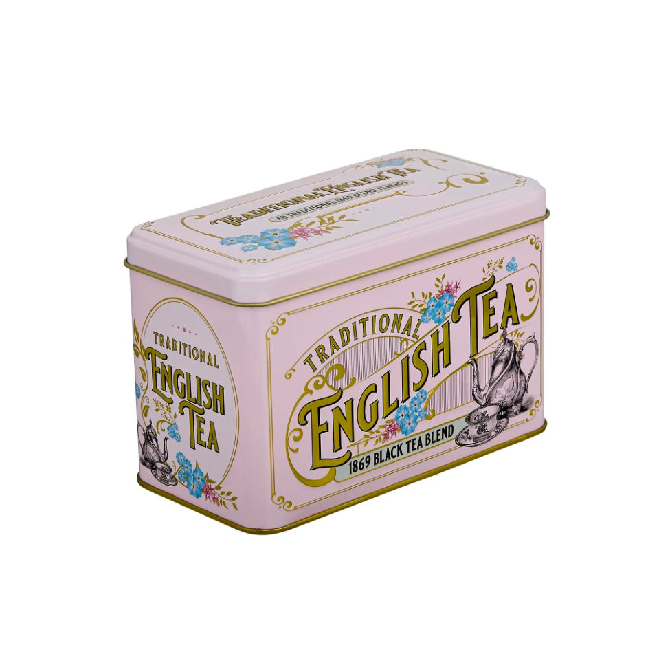 VINTAGE VICTORIAN Classic Tea Tin