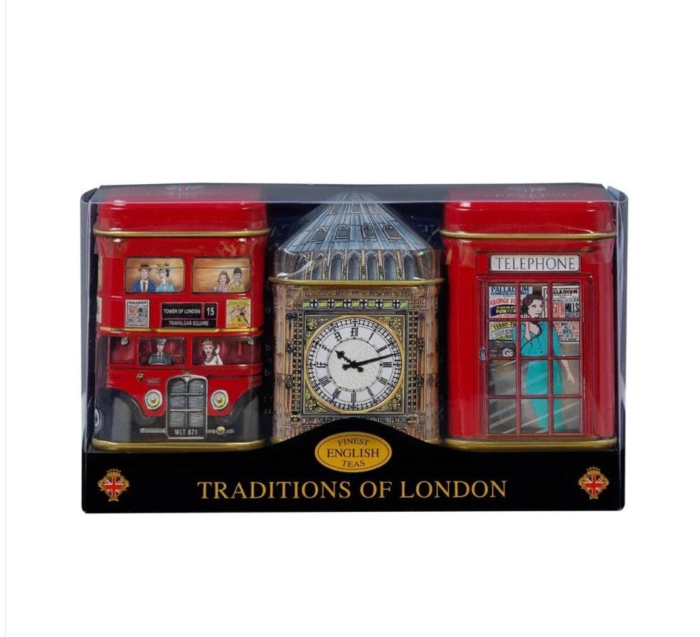 Mini Tea Tin Set of 3