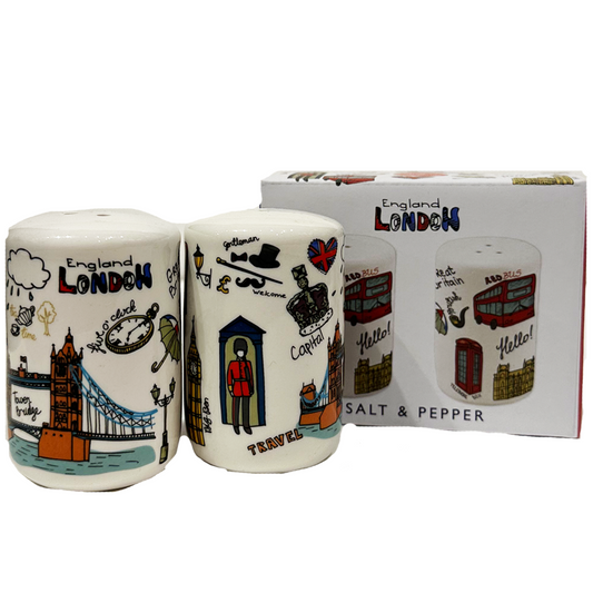 London Sketch Salt and Pepper Shaker