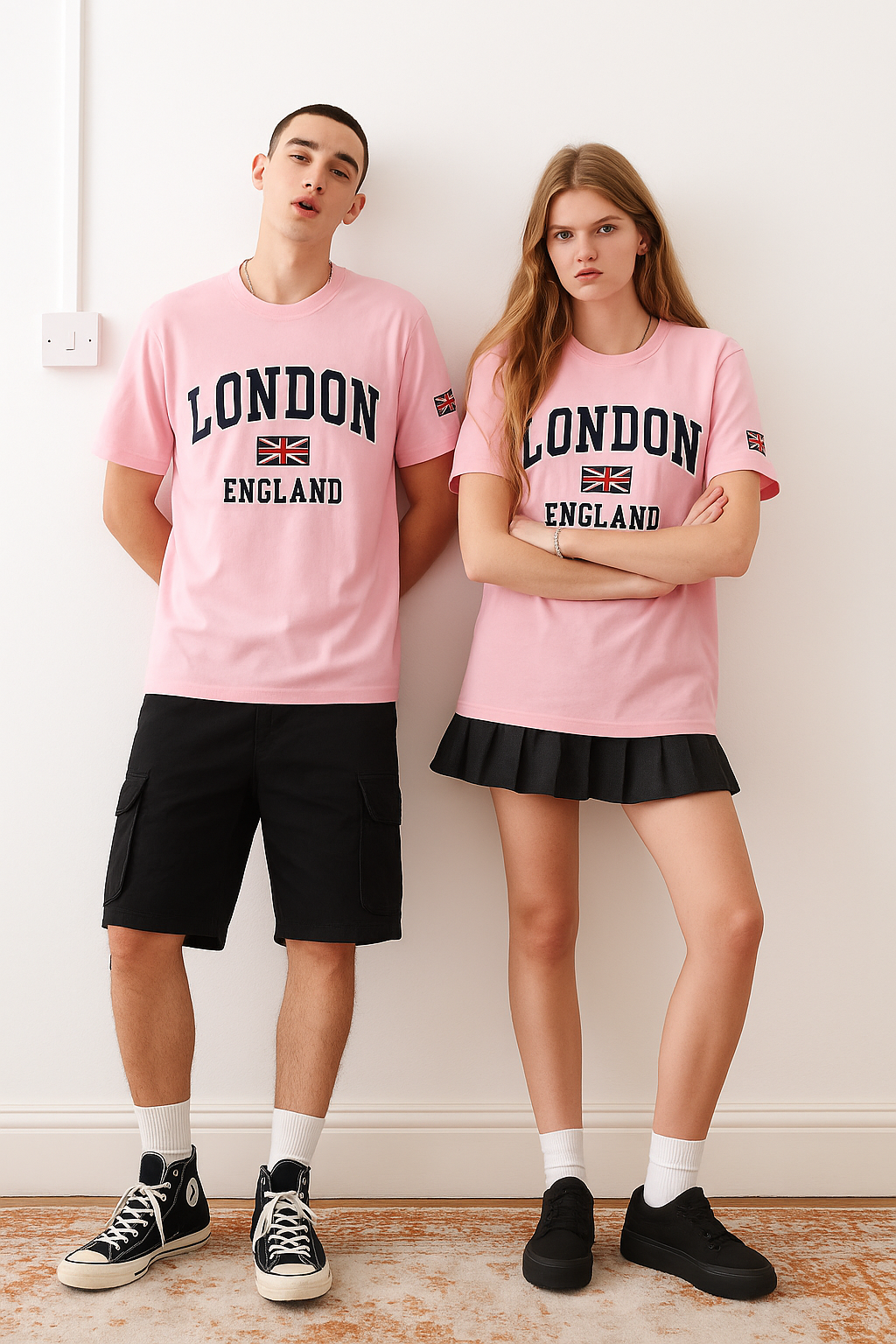 London England Embroidered Unisex T-Shirt